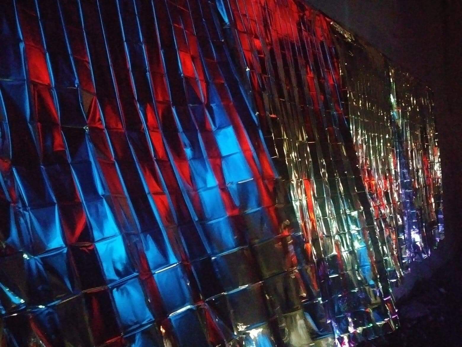 Jetpack Mirror Wall, Art Installation, October 2018. Gia Valente